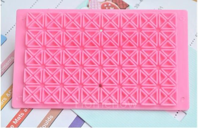 1 шт./лот пластиковые решетчатые штампы для тиснения печенья печати пресс форма