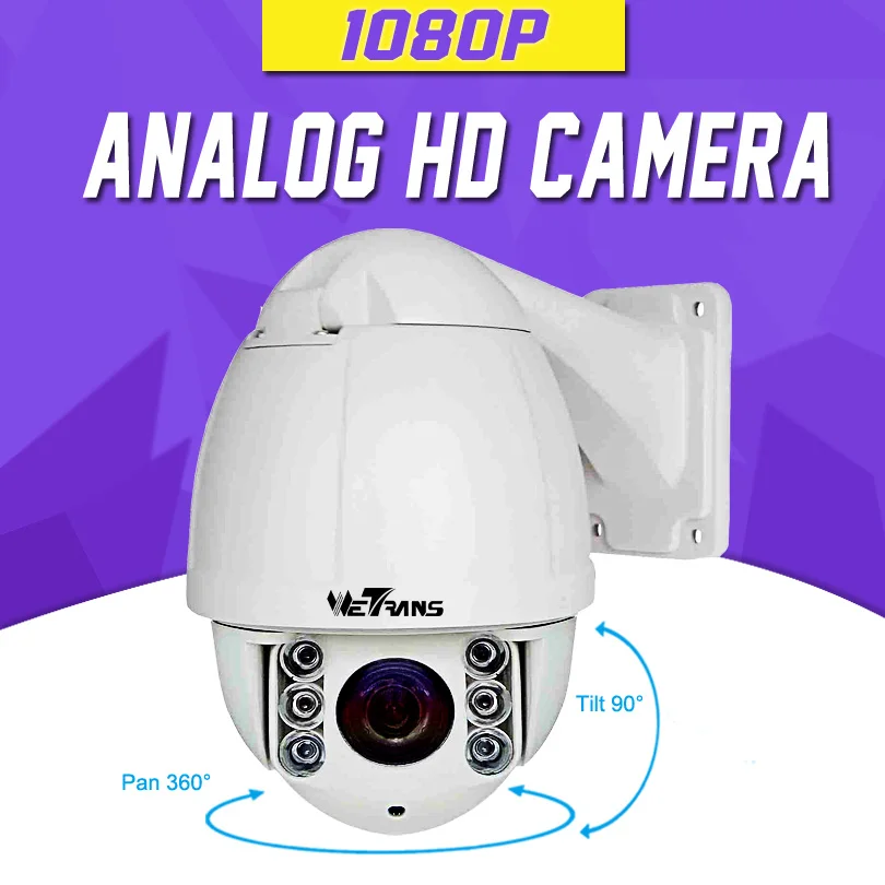 Full HD PTZ Камера 10X зум 4.9 49 мм объектив 50 м infrare ИК Ночное видение высокое Скорость AHD