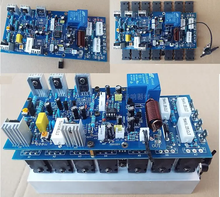 NEW 14 pcs A1943 C5200 650W mono hifi large power High-fidelity home fever professional stage amplifier board | Электроника
