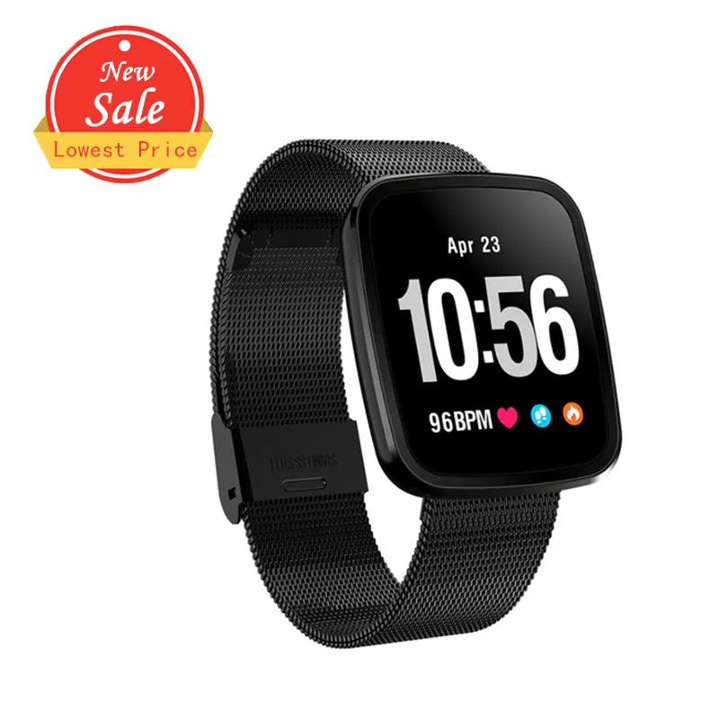 Dosmix V6s Смарт часы IP68 Водонепроницаемый Bluetooth SmartWatch монитор сердечного ритма