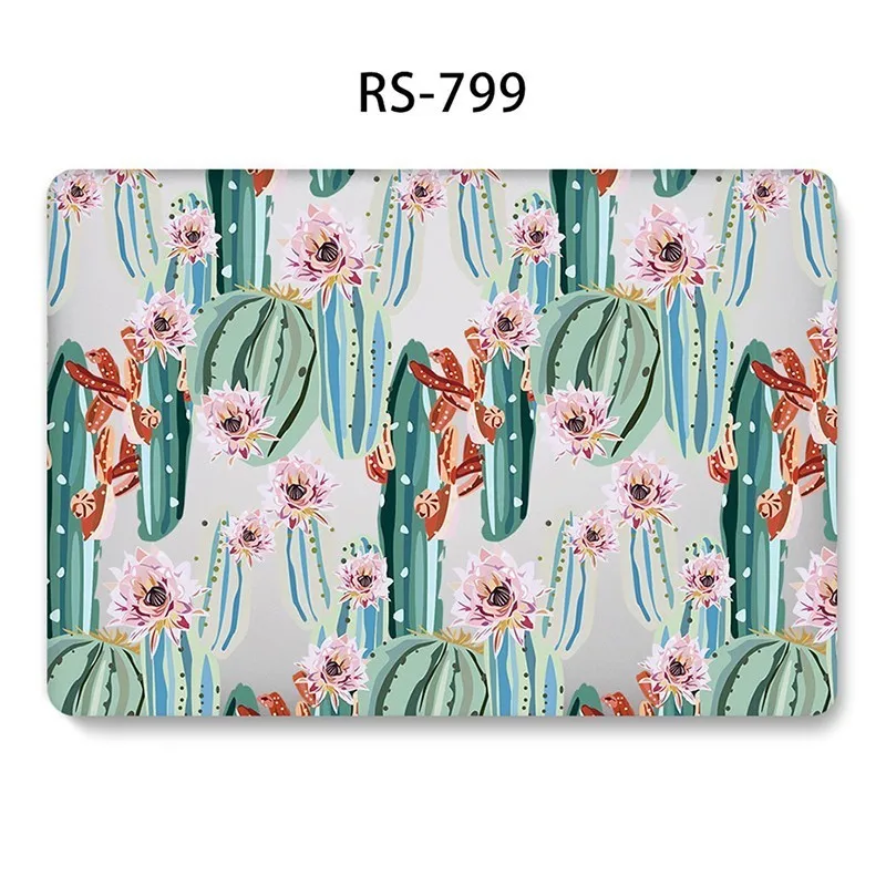 Модный жесткий чехол для ноутбука, чехол для MacBook 12 13,3 дюймов retina Touch Air Pro 13 12 15, противоударный чехол 2018Air 13 A1466 A1398