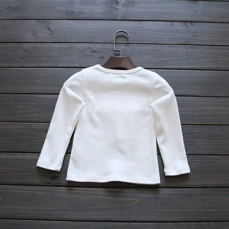 

Toddler Child Clothes autumn Long Sleeve T-Shirt Kids Navy wind ruffle T Shirts For Baby Girls T Shirt Girl Tops Tees
