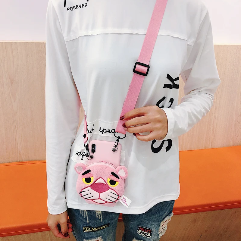 as the picture Чехол Sam S9 plus с мультяшным рисунком, розовая панталонница Totoro Lotso для samsung Galaxy S10 S8 Note8 note9 S7 edge+ ремешок - Цвет: as the picture