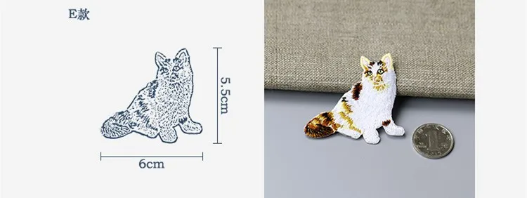 Мультяшные Вышитые милые нашивки для одежды, шляпы, сумки, DIY нашивки с клеевым клеем, железные наклейки для ремонта