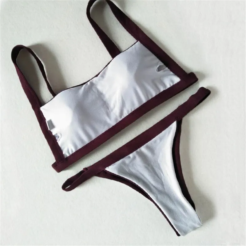 Пляжный комплект бикини Maillot de Bain Femme летний для женщин купальники спинки ручной работы купальный костюмы купальники