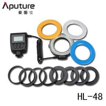 Aputure Amaran Halo AHL H100 CRI 95 + светодиодный макро кольцо вспышка света AF Assist 49 77 мм