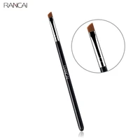 rancai professional 1pcs angled eyebrow brush eye brow eyes makeup brushes synthetic hair cosmetics beauty essentials tools kit