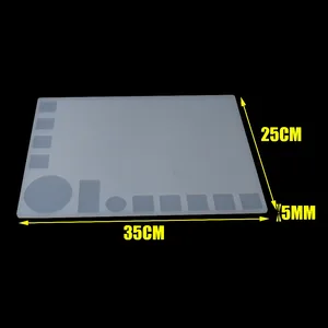 Термостойкий тепловой пистолет для ремонта паяльной станции, изоляционная прокладка, изоляционная прокладка, Настольный коврик, платформа для обслуживания
