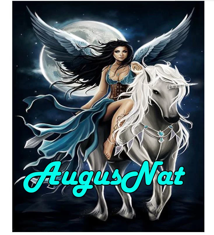 Алмазная живопись moon полноразмерная вышивка Ангел для женщин единорог галька
