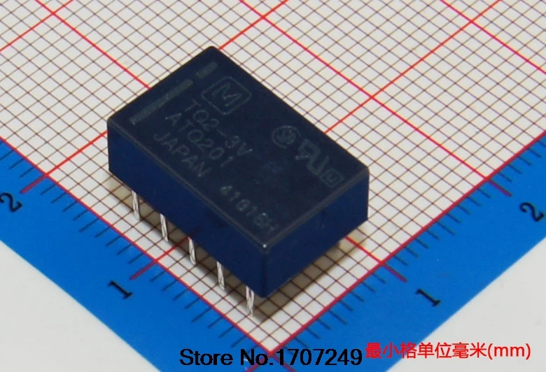 

100Pcs/lot Signal relay TQ2-3V ATQ201 TQ2-5V ATQ209 TQ2-12V ATQ203 TQ2-24V ATQ204 TQ2-48V ATQ205 DC3V/5V/12V/24V/48V 1A 10 Pin