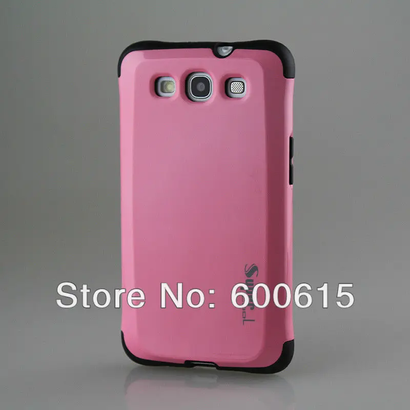 Модные тонкие защищать чехол резиновое покрытие для samsung Galaxy S3 Duos I9300i Neo I9301
