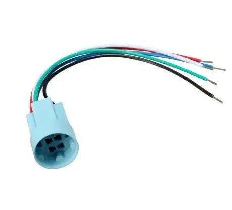 socket connector Противотуманная фара светодиодный мгновенный фиксация Блокировка Водонепроницаемый 16 мм 19 мм металлический кнопочный переключатель 3 в 5 в 12 В 24 В 220 В символ на заказ - Цвет: socket connector