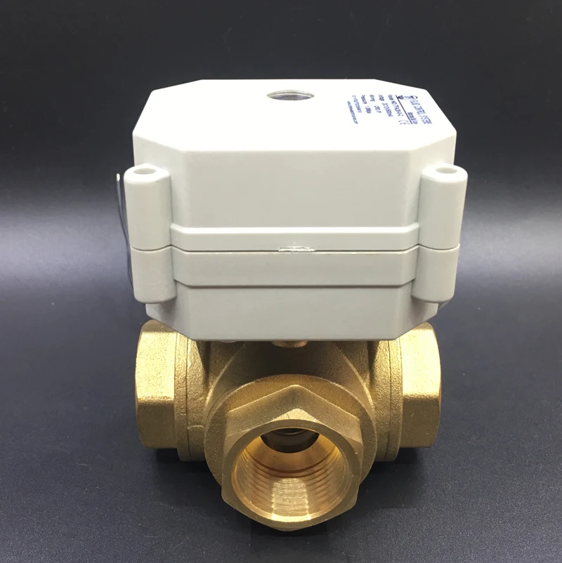 TF20 BH3 C Brass DN20 3 Way T/L тип Горизонтальное отключение возврат 3/4 '' электрический