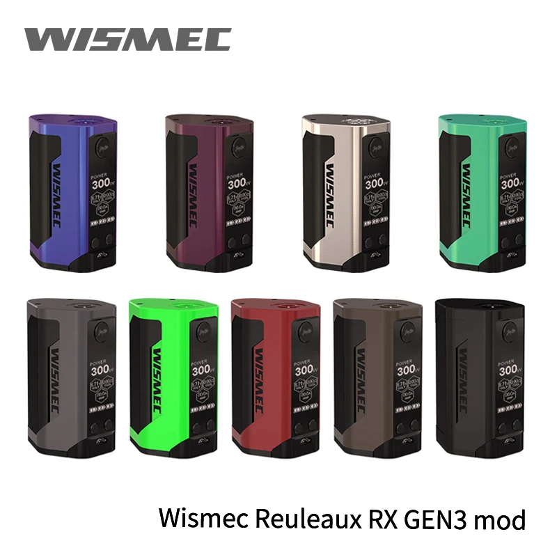 Распродажа 100% WISMEC рел RX GEN3 MOD Not Gnome Tank 2 мл TC RXGEN3 Mod обновление rx2/3 Хищник 228