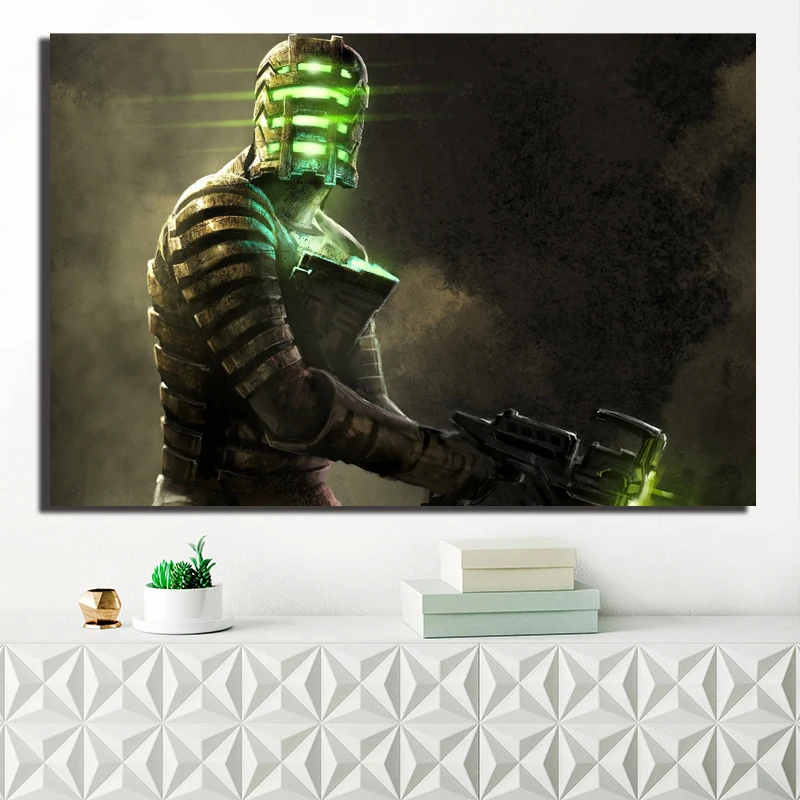 Dead Space HD Исаак Кларк обложки художественные плакаты постеры на холсте