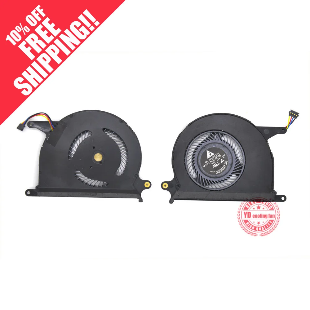 

DELTA ND55C05 -15F01 5V 0.50A laptop cooling fan