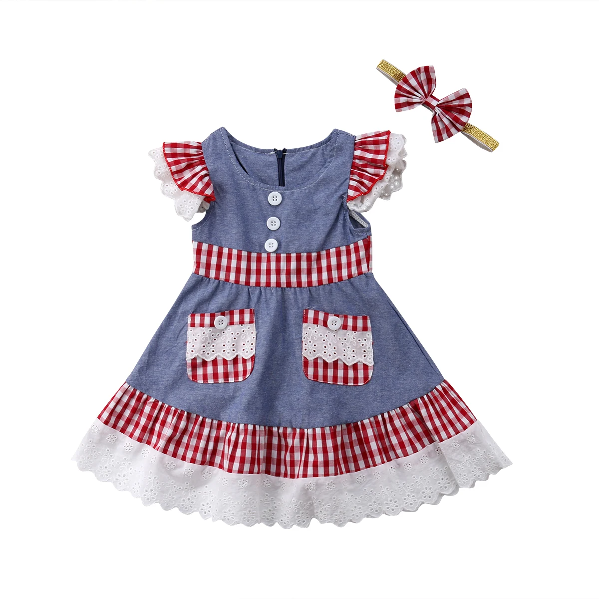 2018 новая брендовая одежда для малышей маленьких девочек кружевное платье с