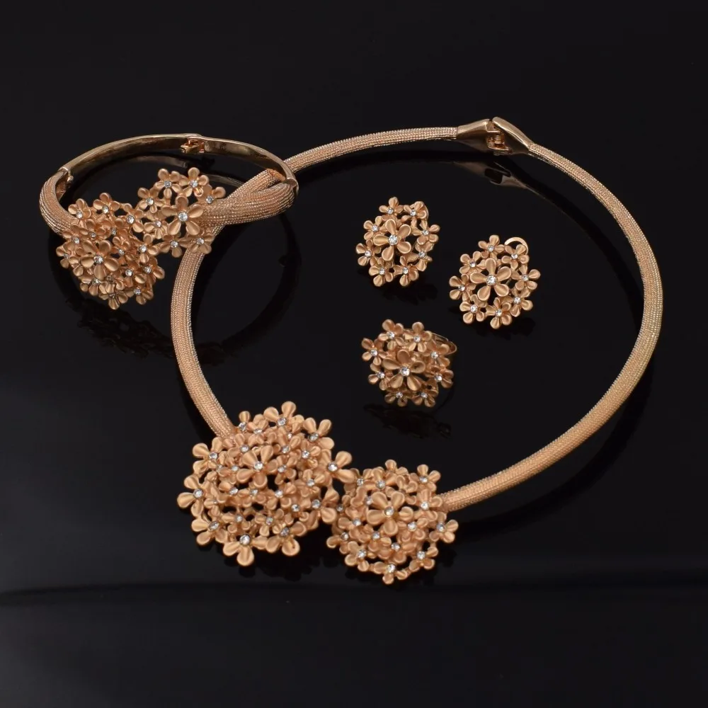 Роскошный свадебный подарок нигерийские Свадебные африканские бусы комплект