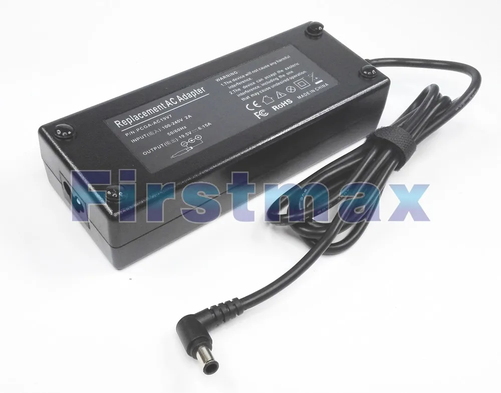 Для sony 19,5 V 6.15A 120 Вт Ноутбук AC адаптер питания зарядное устройство VGP-AC19V45 VGP-AC19V46 VGP-AC19V52 VGP-AC19V53 VGP-AC19V9