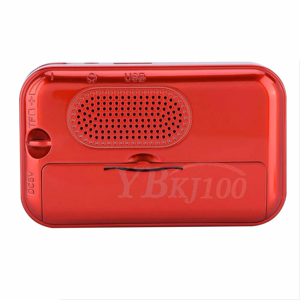M35 портативный мини fm радио динамик музыкальный плеер TF карта USB AUX голос для