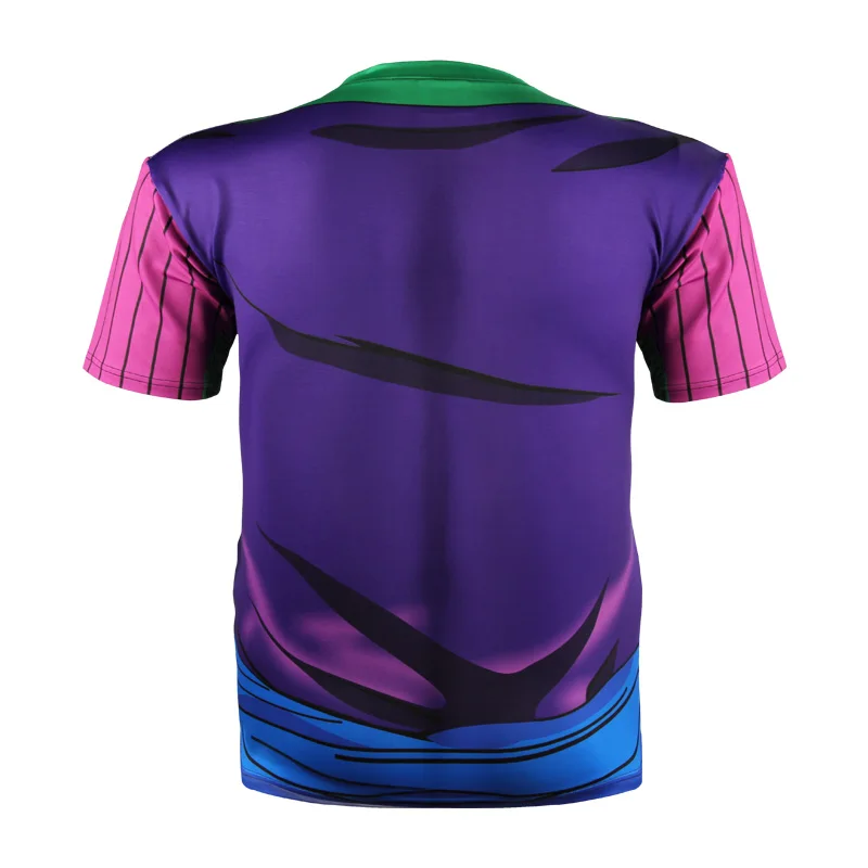 Новые мужчины 2016 летняя мода Футболка новых людей топ тройники мультфильм dragonball