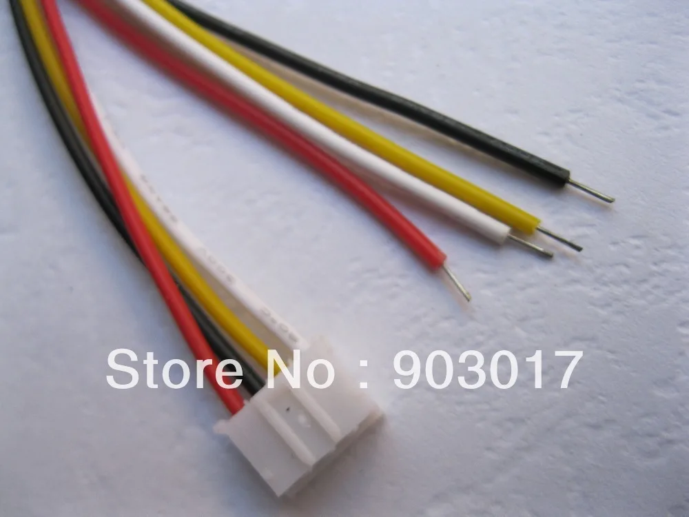 250 pcs PH 2.0mm 4 Pin Female Polarized Connector with 26AWG 7.9inch 200mm Leads | Обустройство дома