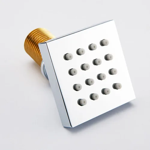 Бесплатная Доставка 2 дюймов хромированная отделка Поворотный медная Душевая