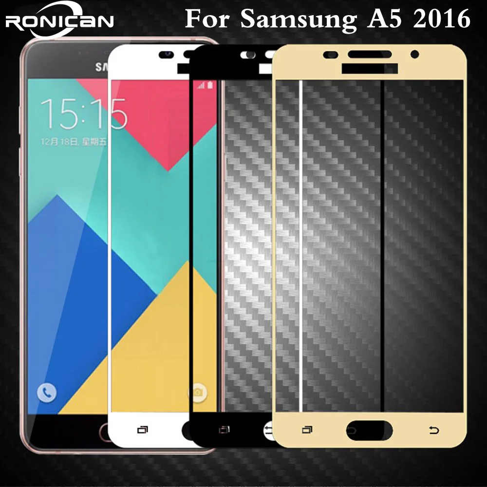 Полное покрытие закаленное стекло для Samsung Galaxy J3 Pro J5 J7 Prime Note 4 5 A3 A5 A7 2016 2017 S6 S7