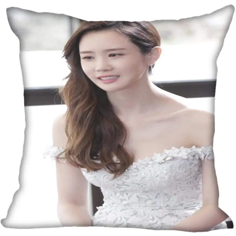 Новинка наволочки KPOP Lee Da Hae на заказ квадратные шелковые с принтом домашние