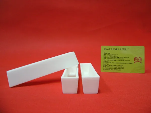 100x20x20mm 99.5%Al2O3 High Purity and Thermal Square Corundum Melting Pot /Alumina Ceramic Boat
100x20x20mm 99.5%Al2O3 High Purity and Thermal Square Corundum Melting Pot /Alumina Ceramic Boat