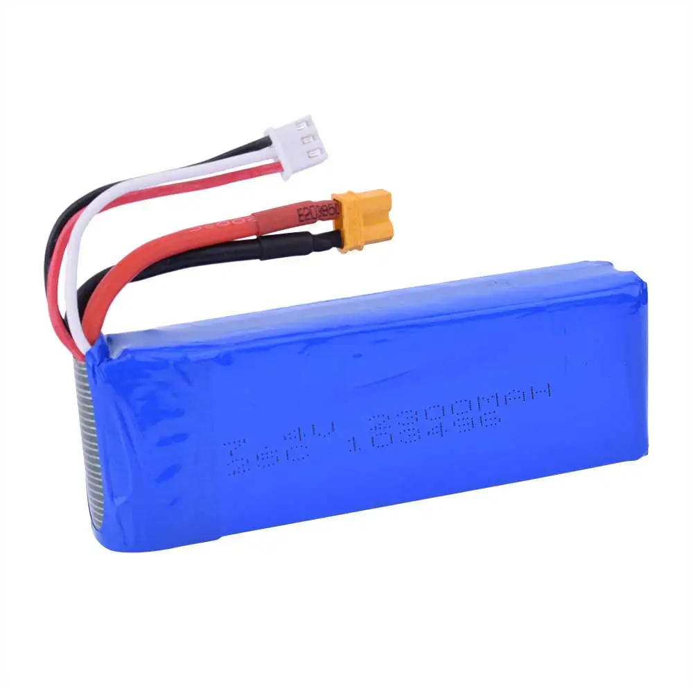 Оригинальный перезаряжаемый аккумулятор MJX Bugs B3 7 4 V 2300mAh 25C Li-po с разъемом XT30