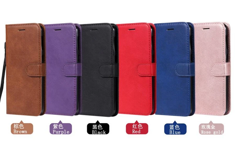 Wallet Leather Case For Sony L3 MOTO Z4 play LG G8 thinQ V50 Samsung M30 A50 A30 A20 A8S S10 5G PU Flip Cover ID 1PCS | Мобильные