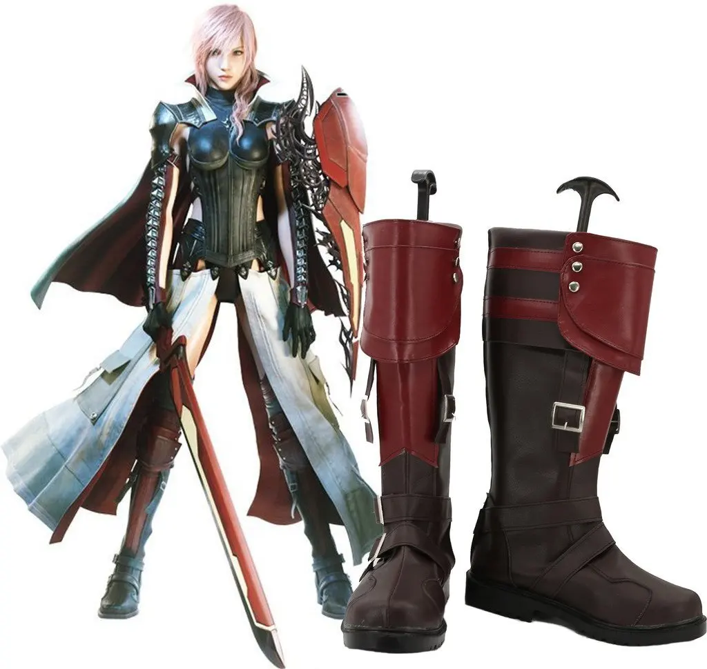 Молния возвращает: обувь для косплея с молнией классической фантазии 13 го