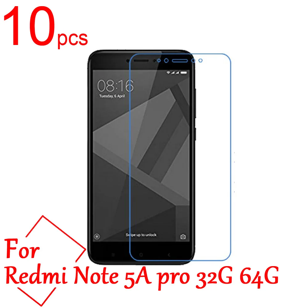 

10pcs Ultra Clear/Matte/Nano anti-Explosion Screen Protector Cover For Xiaomi Redmi Note 5A pro prime 16 32G 64G Protective Film