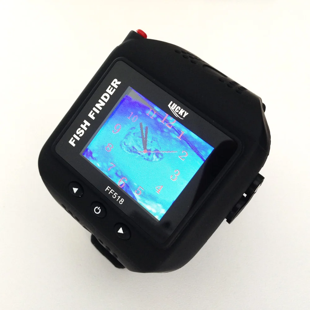 2017 Lucky Brand часы Тип Sonar Рыболокаторы Беспроводной наручные Fishfinder 200 футов (60 м)