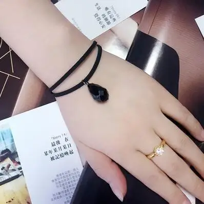 2022 дешевые креативные кружевные браслеты простые с двойными каплями воды для