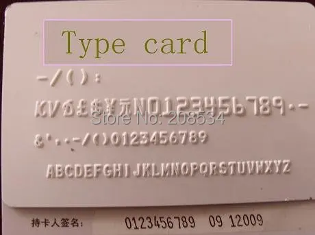 Рельефная машина для тиснения и печати на вмятине 80 букв ПВХ 2 в 1 VMD|embossed