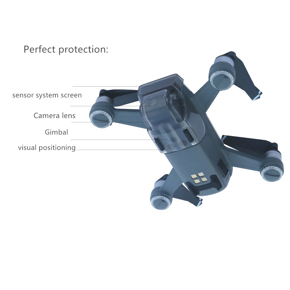 Spark drone Передняя 3D сенсорная система защитная крышка объектива фиксированный