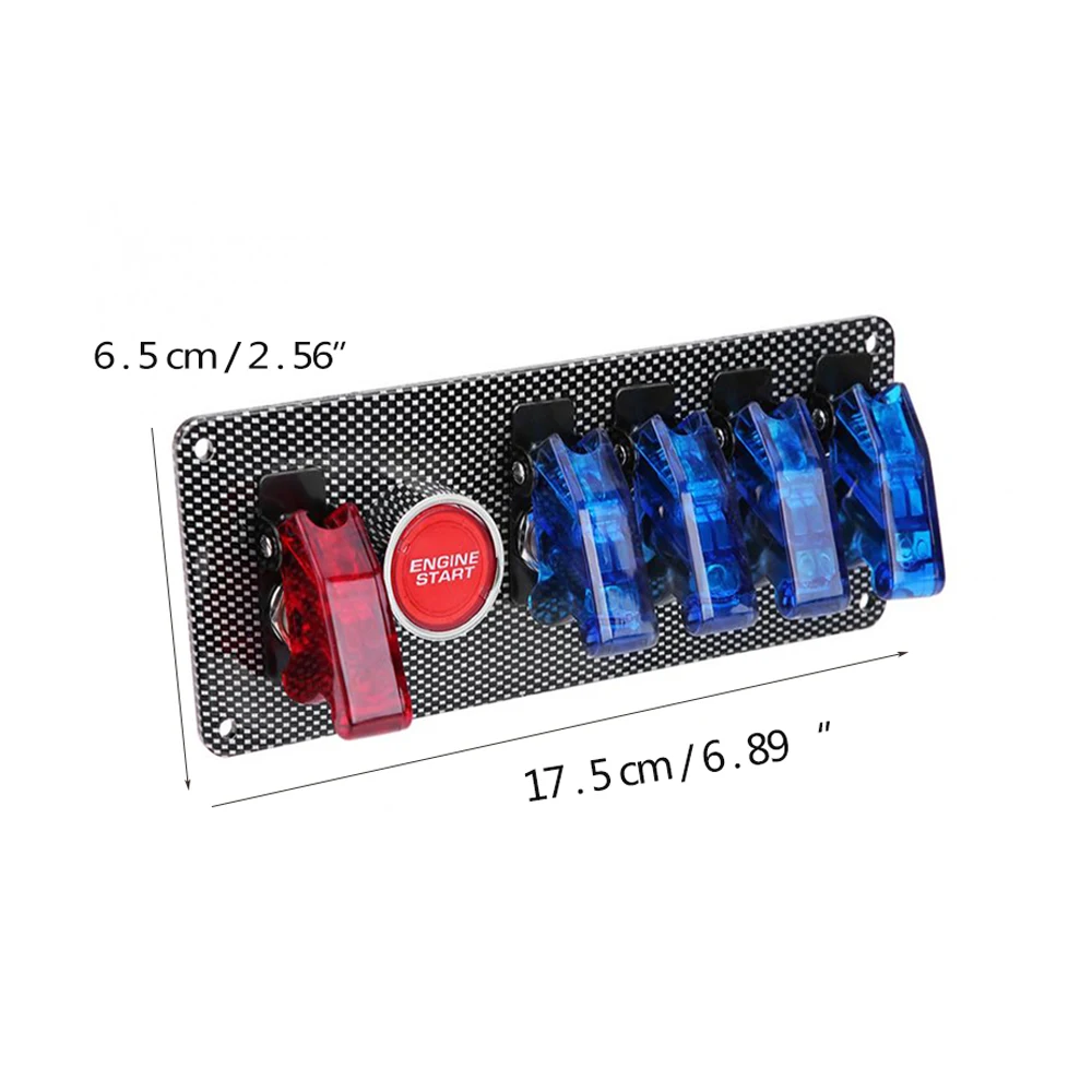 ДЛЯ МОРСКОГО КАТЕРА автомобиля панель переключателя зажигания 12 ~ 24 В