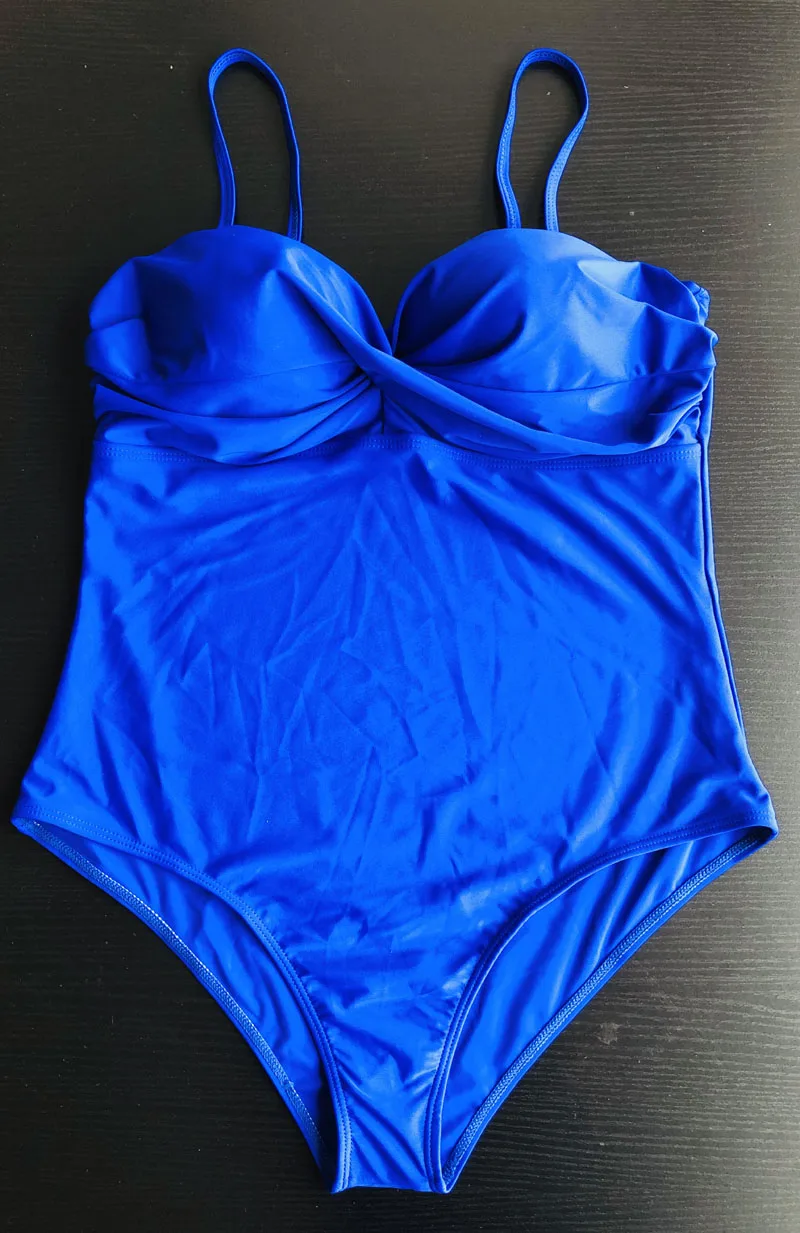 Новинка 2019 сексуальный цельный женский купальник закрытый бикини пуш ап на