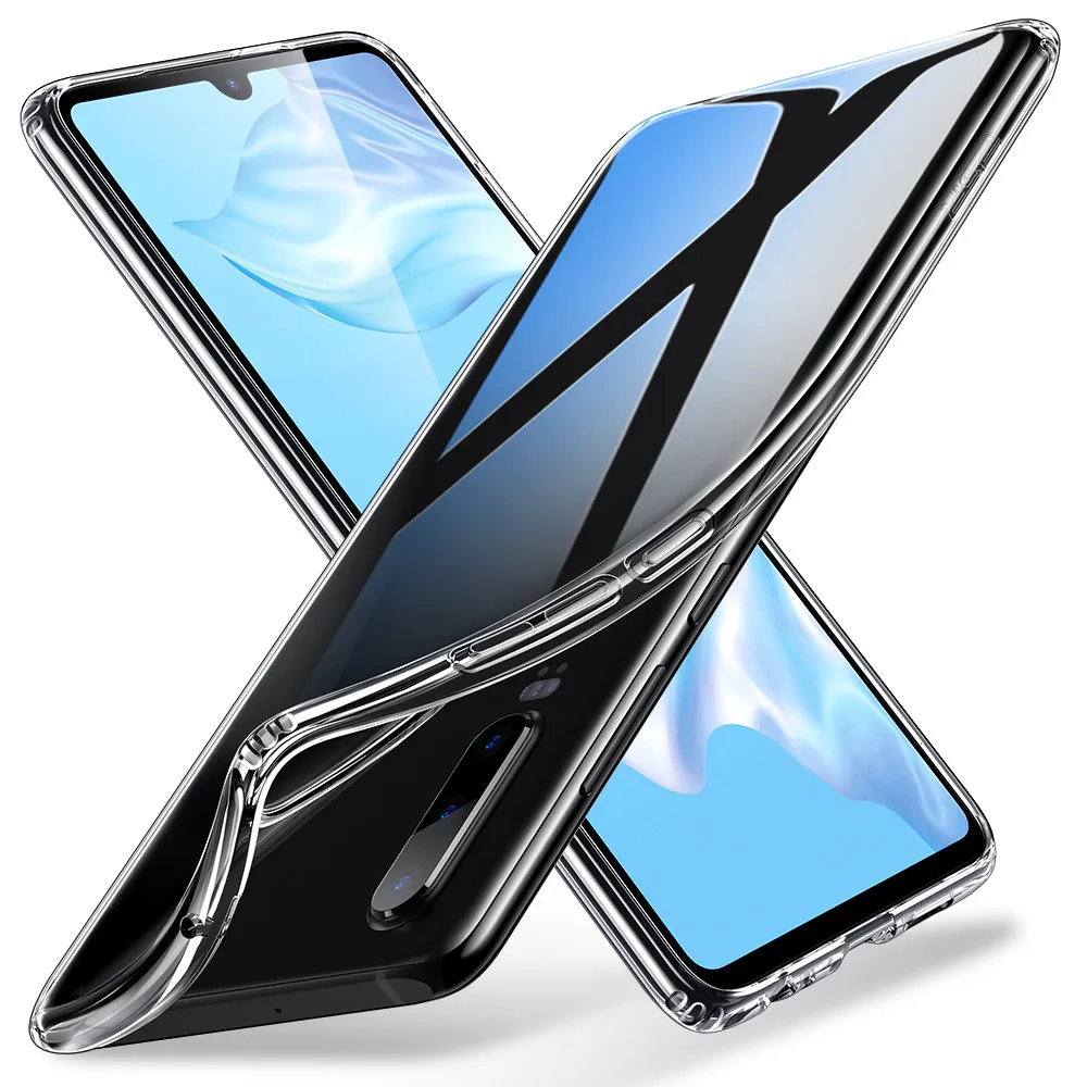 ESR чехол для huawei P30 P30 Pro Мягкий ТПУ противоударный чехол ультра тонкий роскошный Прозрачный бампер чехол для huawei P30 P30 Pro Чехол