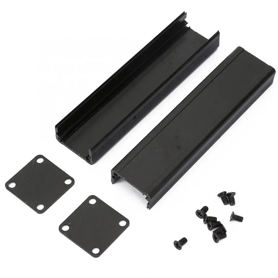 Aluminum Enclosure Instrument Shell Electronic Cooling Box Black 25*25*100mm | Обустройство дома