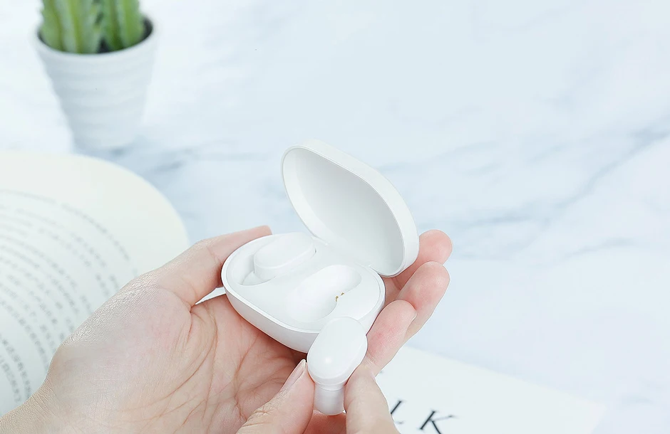 Xiaomi MIjia TWS AirDots Bluetooth 5,0 беспроводные наушники-вкладыши Молодежная версия стерео наушники с микрофоном наушники AI управление