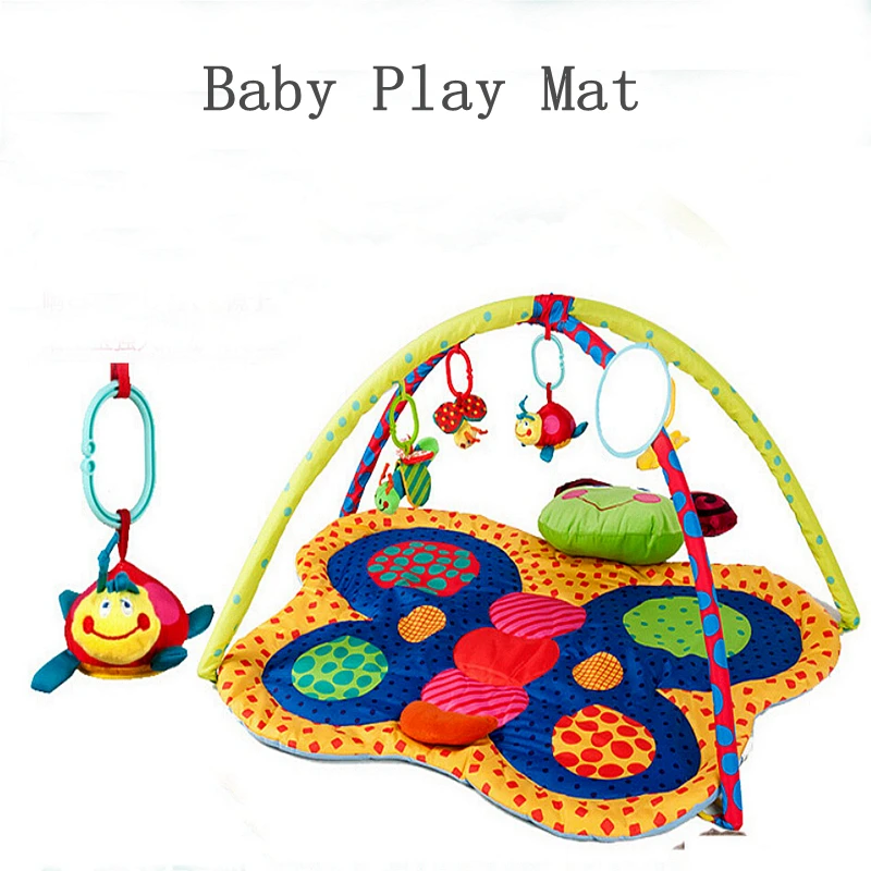 Baby play mat pad fitness frame pendant sound toys game music high-quality educational parent-child interaction | Игрушки и хобби