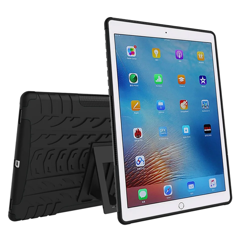 Гибридный защитный чехол для планшета Apple iPad Pro 9 7 с подставкой жесткий гибкой ТПУ