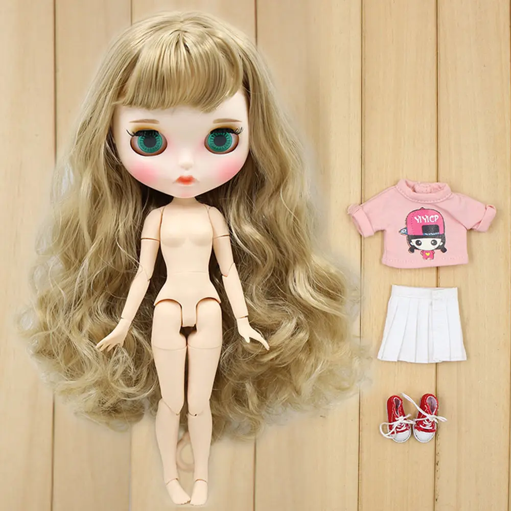 doll clothes shoes Blyth кукла комбинация новые резные губы лицо, суставное тело, одежда плюс обувь 1/6 BJD, ICY, Pullip, Azone - Цвет: doll clothes shoes