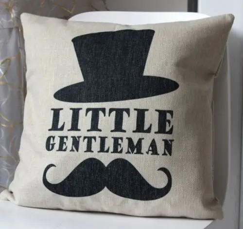 Лен Ретро стиль хлопковая Наволочка на подушку милые Подушка Чехол для