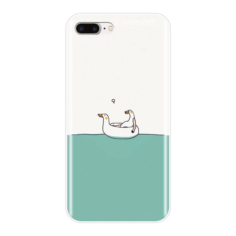 Силиконовый мягкий чехол для iPhone 6 S 7 8 X XR XS Max Plus | Мобильные телефоны и аксессуары