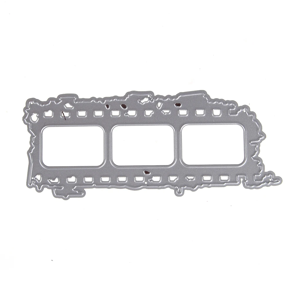 3 рамки краев пленки металла резки штампов spcrapbooking ремесло высечки бумаги карты