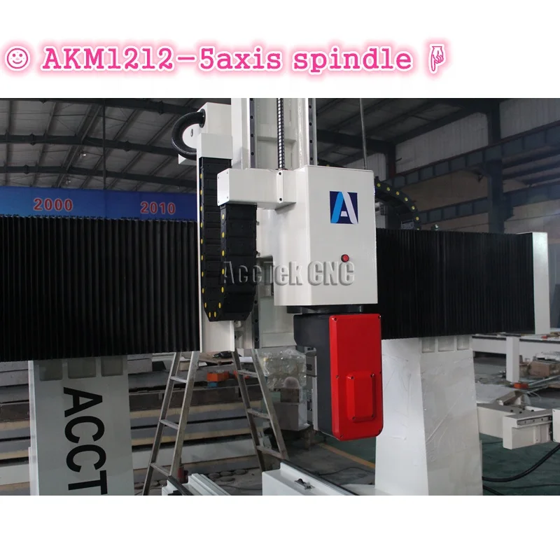Acctek хобби фрезерный станок с ЧПУ 5 осевой AKM1212-5axis деревообрабатывающий станок с ЧПУ 3d маршрутизатор